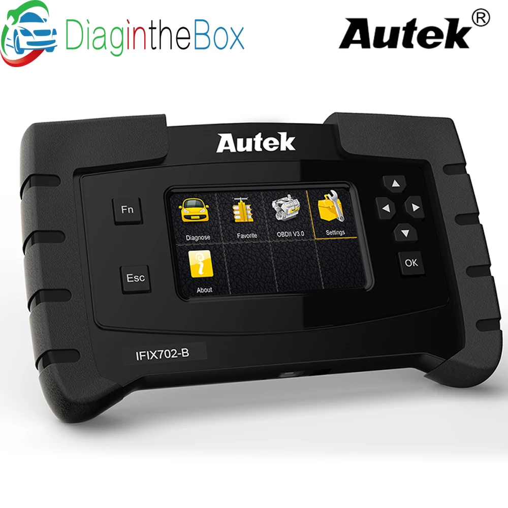Pаспродажа Autek IFIX702B OBD2 OBDII Автомобильный сканер для BMW e46 e39 полный Системы передачи ABS Airbag SAS двигателя EPB сброс сканирования