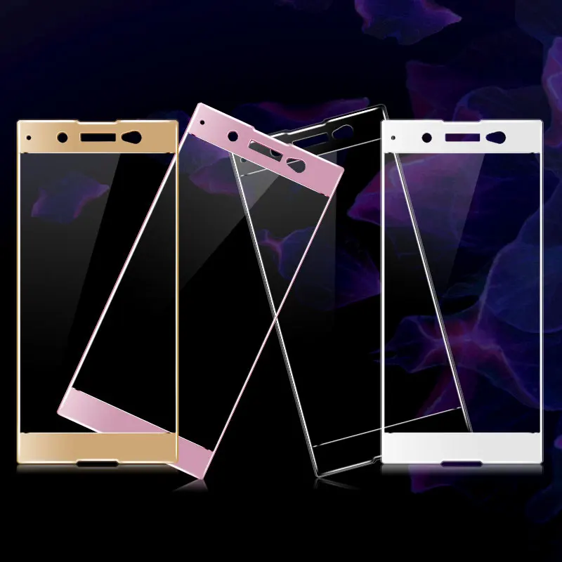 Изогнутое закаленное стекло с полным покрытием для Sony Xperia XA1 Ultra Защитная пленка