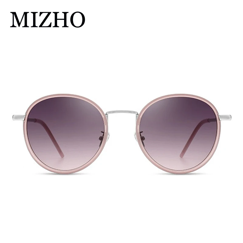 Модные зеркальные солнцезащитные очки MIZHO 2020 женские высококачественные