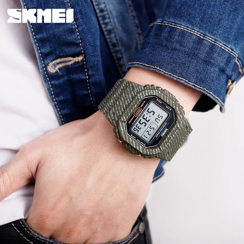 SKMEI новые мужские часы 2019 цифровые наручные спортивные противоударные и 50 м