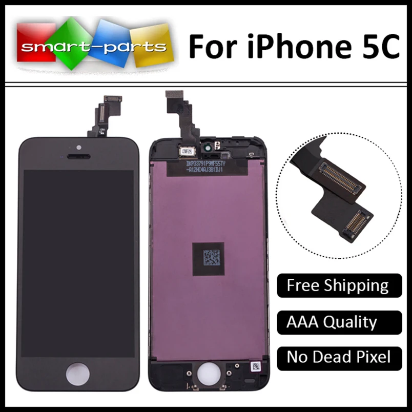 Prix pour TianMa AAA Qualité Digitizer complète Assemblée D'affichage LCD Écran Pour iPhone 5C LCD Noir Tela Remplacement Écran Prix pour TianMa AAA Qualité Digitizer complète Assemblée D'affichage LCD Écran Pour iPhone 5C LCD Noir Tela Remplacement Écran