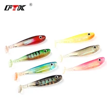 FTK 4pcs/lot Smooth Lure 9cm/8g for Fishing Shad Fishing Jig Head Smooth Lure Worm Swimbaits Fly Fishing Bait Fishing Bass Lures