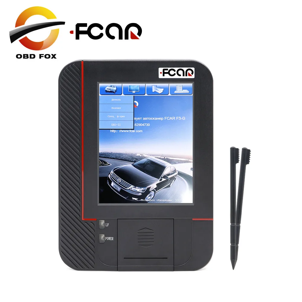 Fcar 2017 Новый оригинальный сканер F3 G для автомобилей и грузовиков версия России
