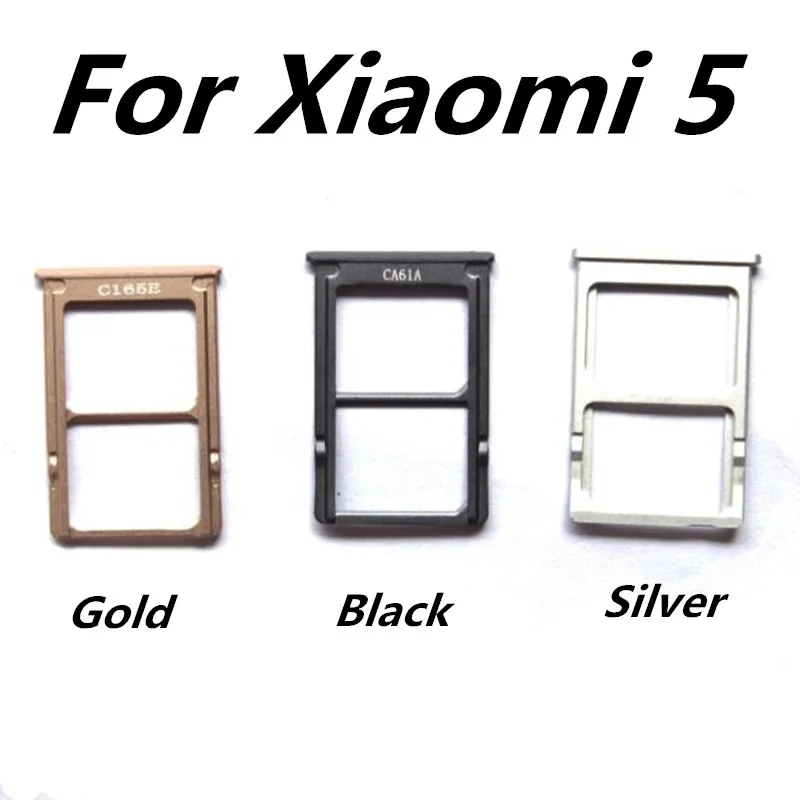 Оригинальный держатель SIM лоток для Xiaomi 5 MI5 M5 Nano Sim Micro SD карты Запасные