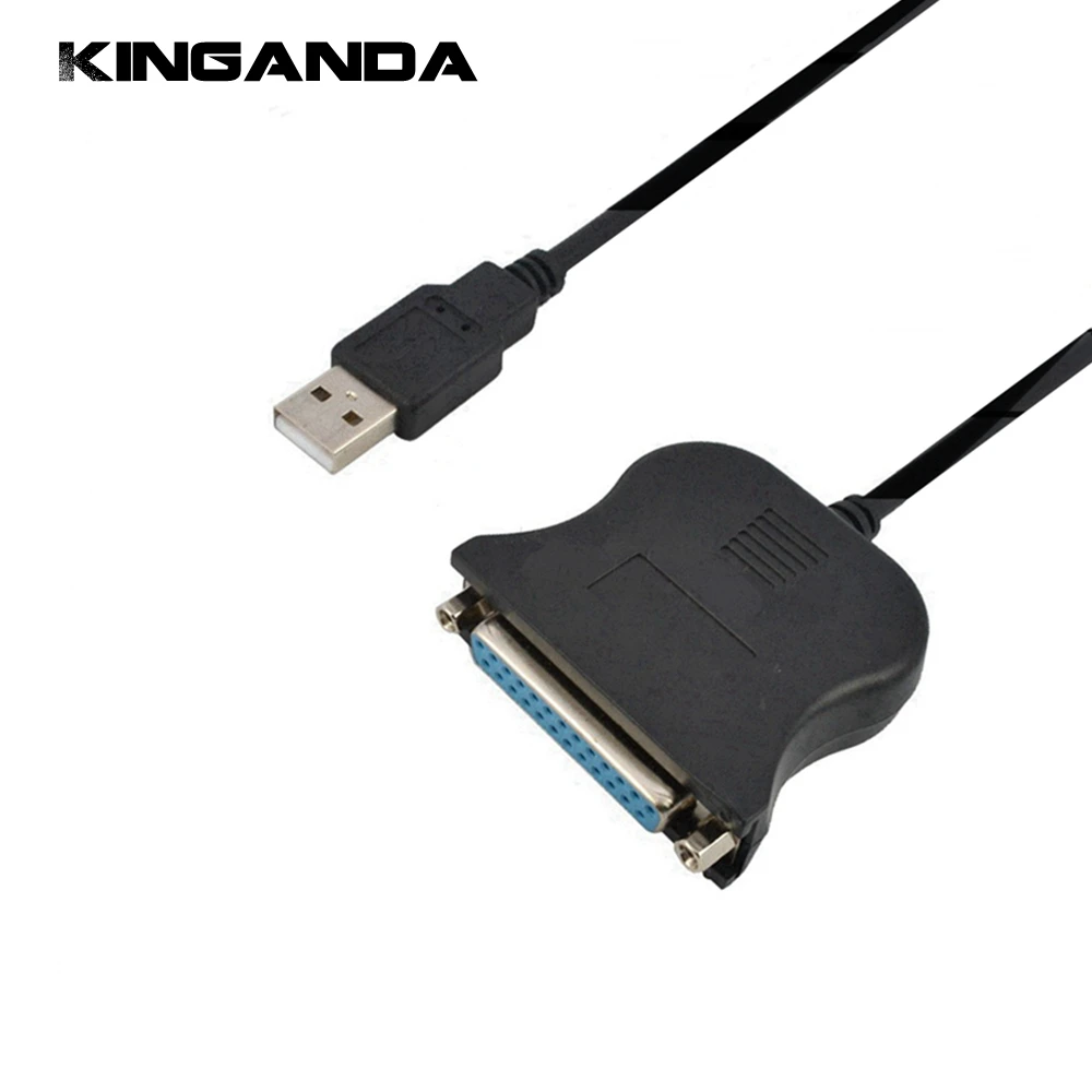 Кабель адаптер для принтера USB 2 0 1 штырьковый к 25 DB25 гнездовой параллельный порт