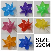100PCS+30CM plastic stick hot sale plastic toy kids decorative windmill Hot sale plastic toy kids decorative windmill