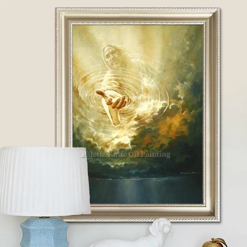 

Jesus Christ Jesus Canvas Posters and Prints Wall Art Pictures for living room Home Decor cuadros decoracion Oil painting 92