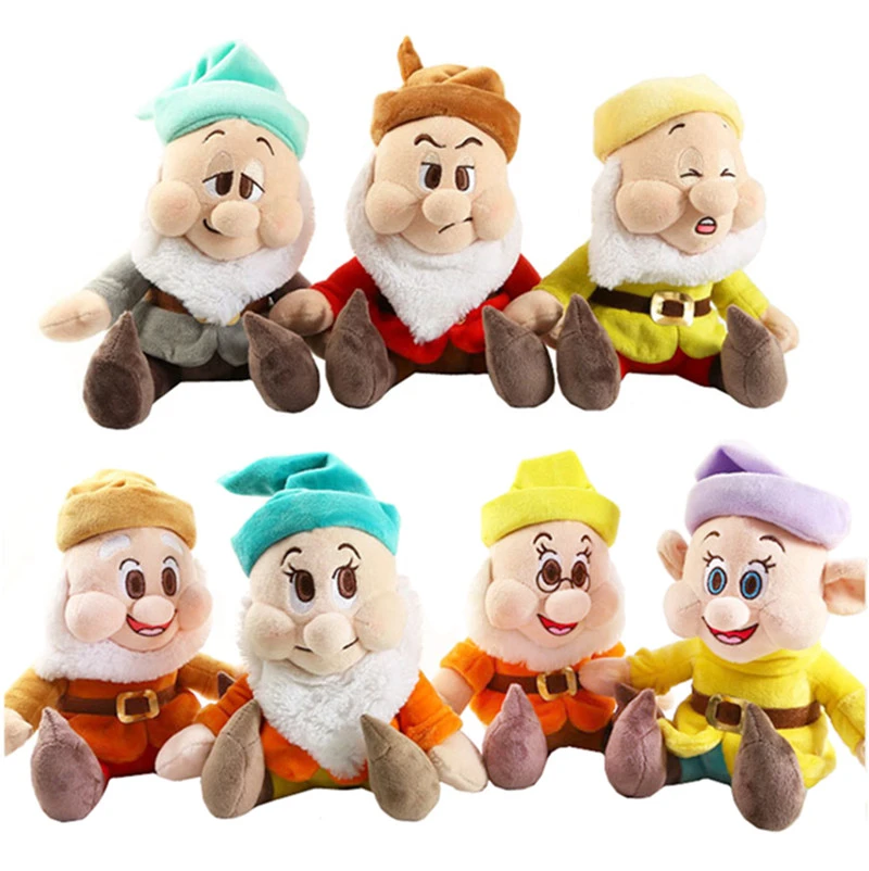 seven dwarfs plush toys