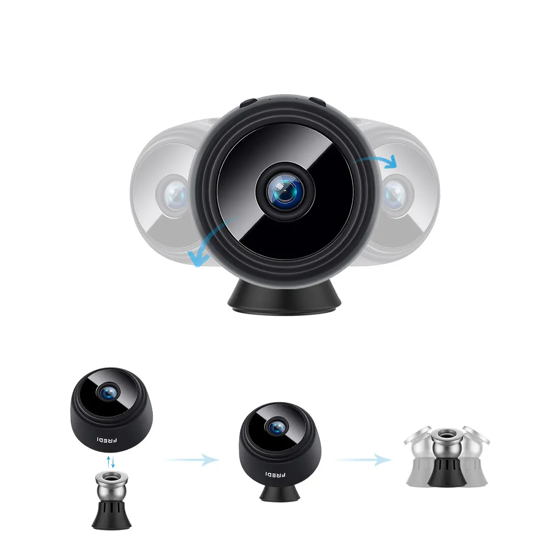 WNK 1080 P HD WiFi мини ip камера Встроенная батарея беспроводная безопасности