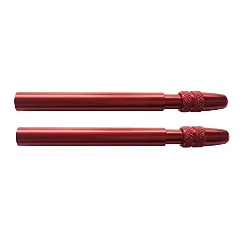 

1Pair Bicycle Presta Valve Extender W/ Cap CNC Aluminum Alloy Anodized F/V Extension Fixed Road Bike Rims 40mm 50mm 60mm 70mm