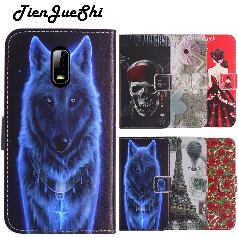 TienJueShi Fashion Flip Book Design Protect Leather Cover Shell Wallet Etui Skin Case For Koolnee k1 trio 6.01 inch | Мобильные