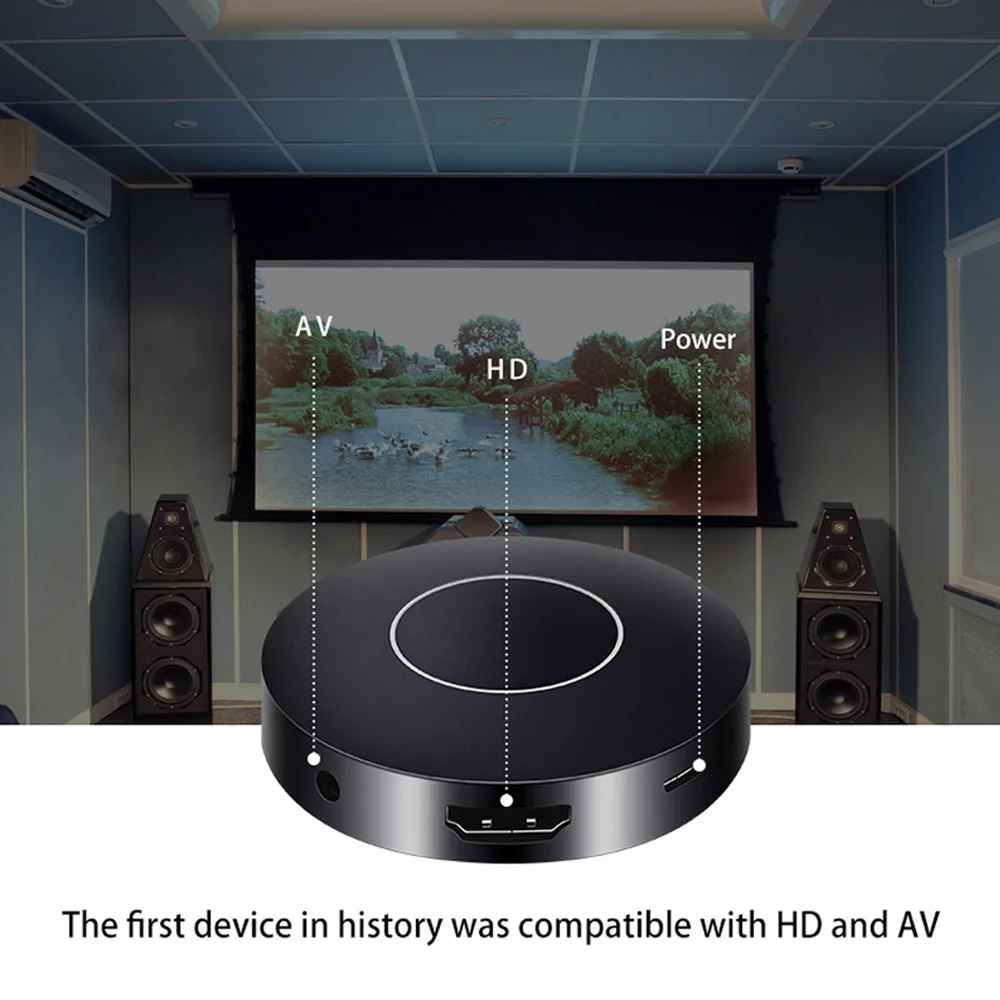 Авто Медиа DLNA Miracast Airplay экран зеркальный Ключ ТВ-палка цифровой беспроводной HDMI AV RCA выход видео стример дисплей