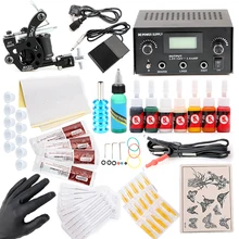 Продукт Tiro Микки секанс-машина один Двойной источник питания внутренний 5 мл цвет материал(случайный цвет) 7 татуировки наборы TM8345