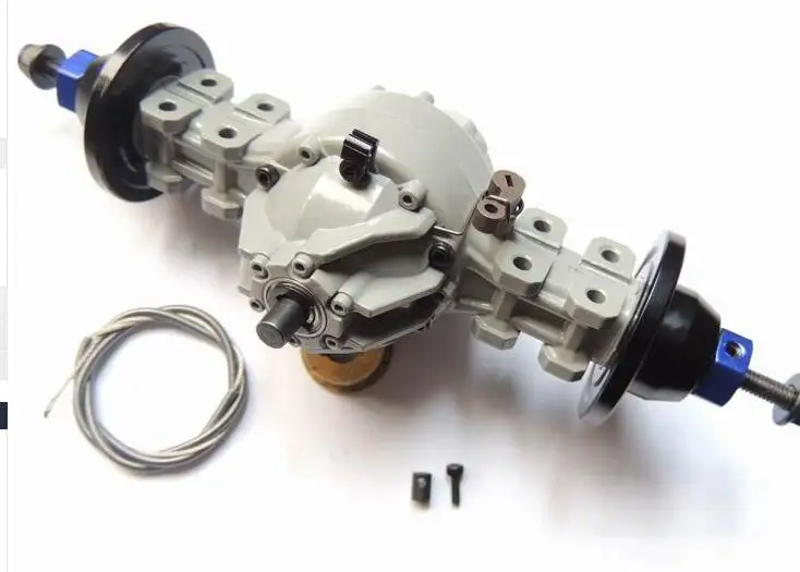 Rear/Middle Axle lOCK Bridge 1/14 RC Tamiya Hydraulic  Engineering Excavator Model Dump truck 8x8  6x6 4x4  tractor rc8wd