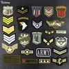 Army Military Patches Embroidery iron on sewing Flag American Air force Army Badges  for clothing accessories ► Photo 1/6