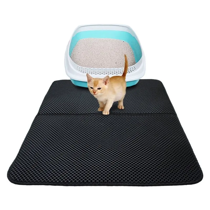 

For Pet Cat EVA Mat Double-layer Pet Cat Mat Coat Kattenmand Cat Beds Cat Hunter Rugs with Bottom Waterproof Non-slip Sand