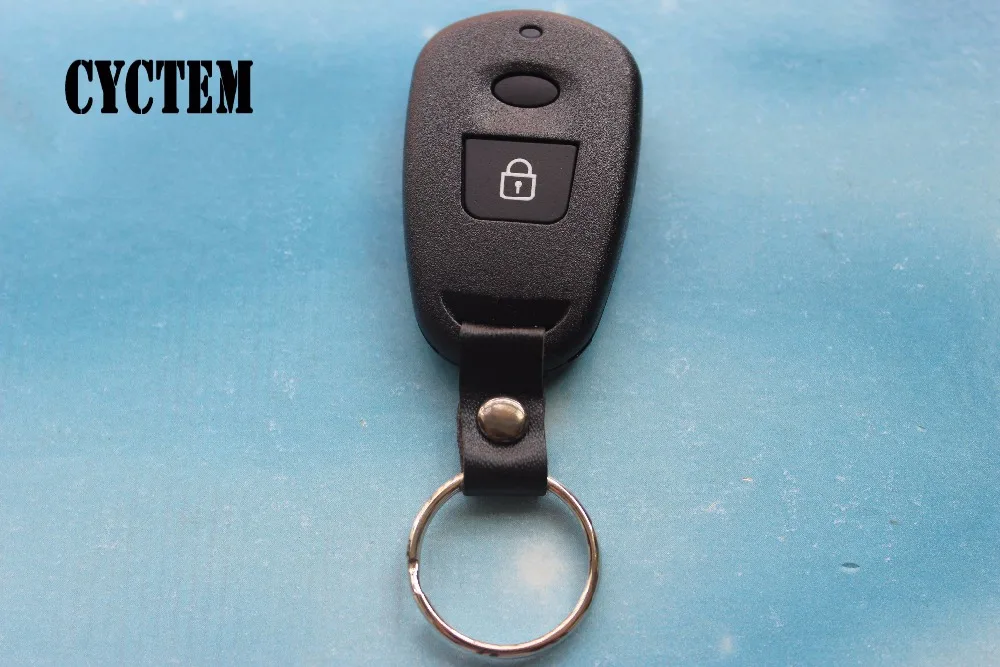 

CYCTEM 1 Button Remote Key Shell Fob Replacement Case Blank Cover Fit For Hyundai Elantra