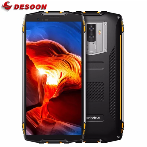 Blackview BV6800 pro 6580mAh IP68 Waterproof 16MP Camera NFC Wireless charger 5 7 18 9 Smartphone 64G MT6750T Android 8 1