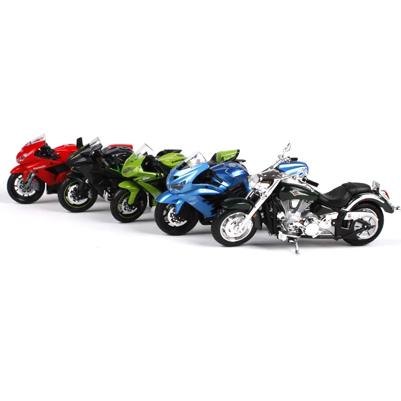 MAISTO 1:18 Kawasaki Ninja ZX 14R Blue MOTORCYCLE BIKE DIECAST MODEL TOY  NEW IN BOX Free Shipping