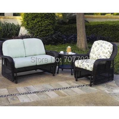 Key West Glider Furnitur Taman Rotan Sofa Set Garden Furniture Rattan Furniture Rattangarden Furniture Aliexpress