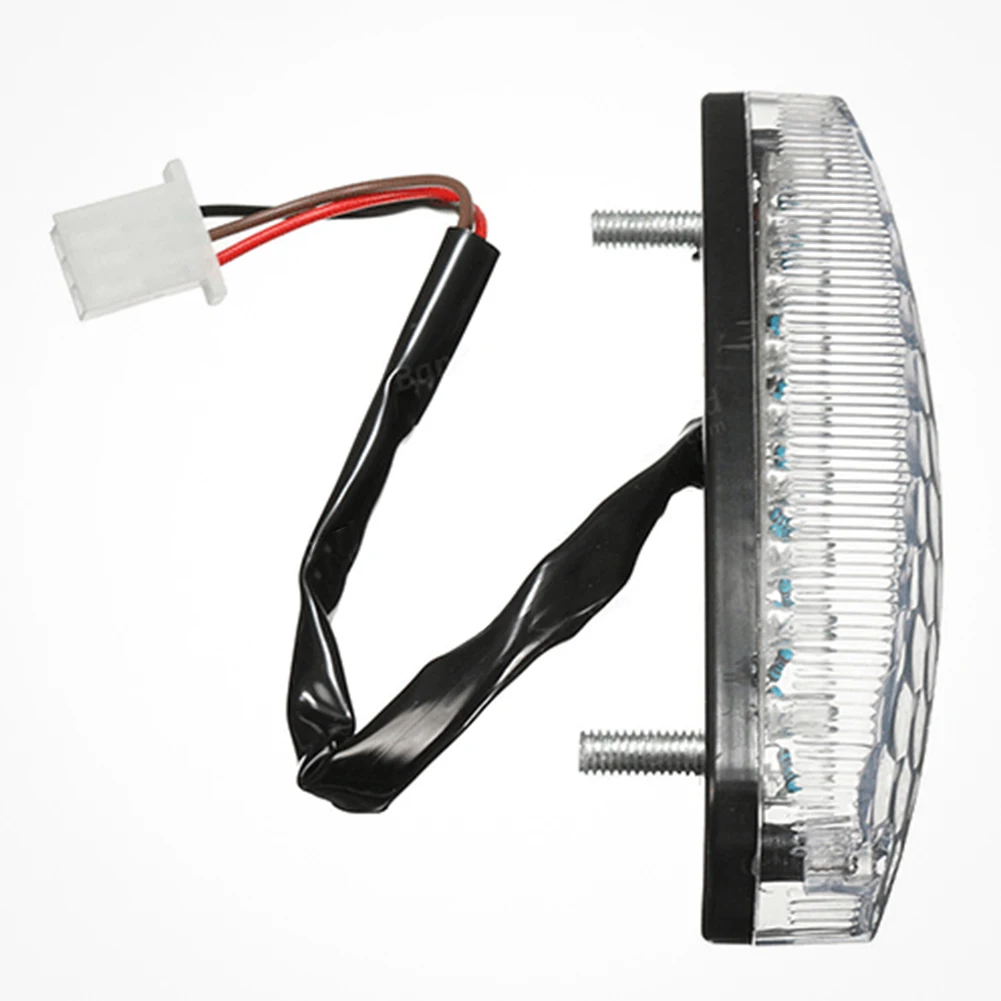 3 Wire Motorbike Rear Lamp Safety Warning Taillight DIY Led Brake Light