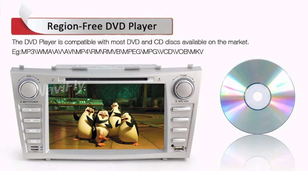 Discount MEKEDE free shipping  Car GPS Navigation multimedia player For Toyota Camry 2007 2008 2009 2010 Head Unit Car Stereo radio BT 12