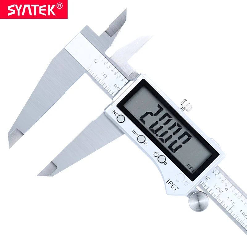 Syntek IP67 Bluetooth Waterproof Digital Accurate Vernier Caliper Digital Stainless Steel