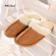 New Arrival 2016 font b Women b font Shoes Fashion Indoor Warm Wool Slippers font b