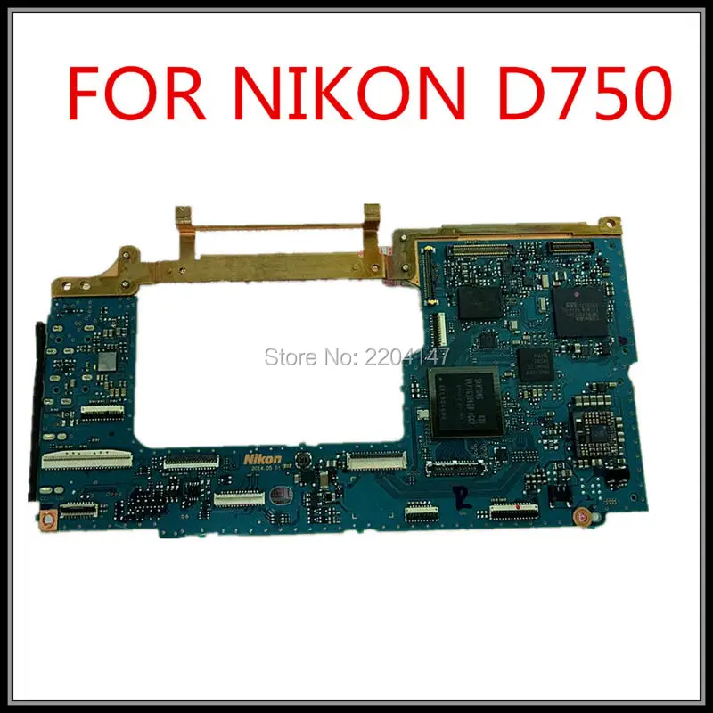 Оригинальная OEM Материнская плата MCU PCB para для nikon D750 Com прошивка для nikon D750 основная плата