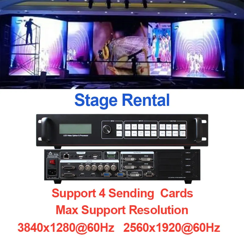 4K sdi video wall controller SC358S for indoor