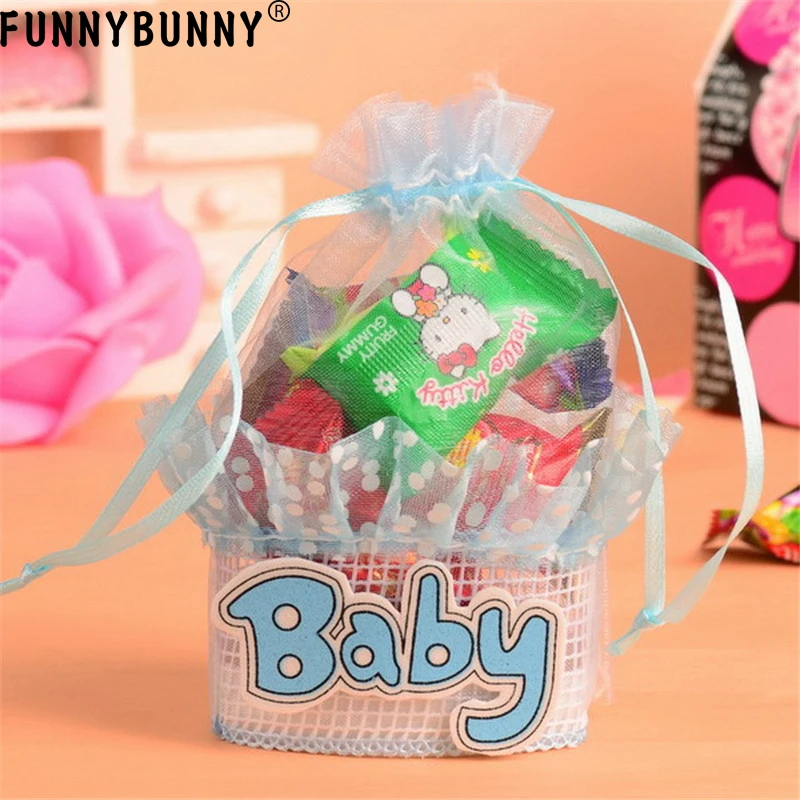 FUNNYBUNNY конфетная коробка подарочные сумки для мальчиков и девочек детский душ