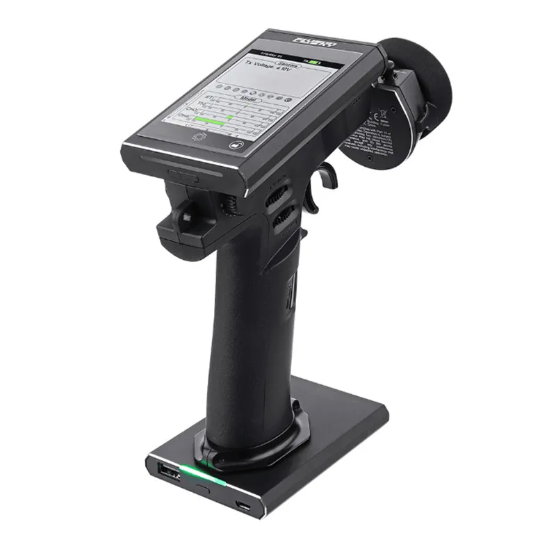 

Flysky FS-NB4+FS-TR4 2.4G 4CH Noble Radio Transmitter w/ HVGA 3.5" TFT Color Screen for Rc Car Boat