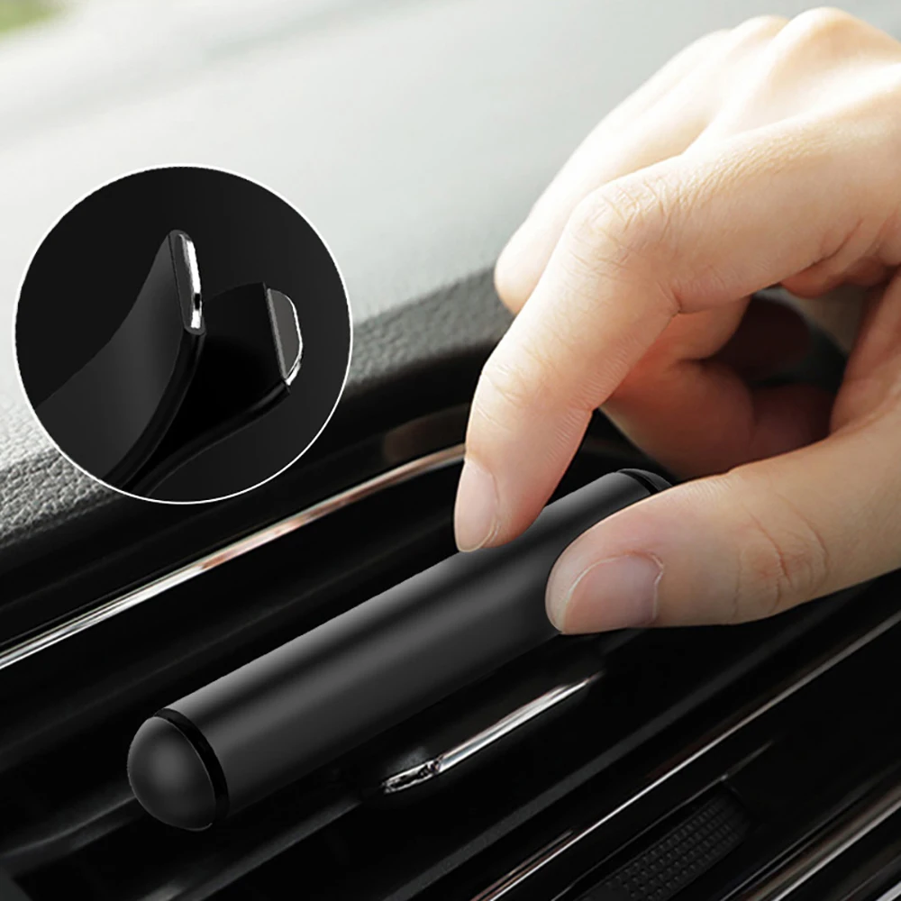

Car Air Freshener Alloy Vents Outlet Clip Perfume Smell Purifier Automotive Interior Solid Balm Aroma Fragrance Odor Diffuser