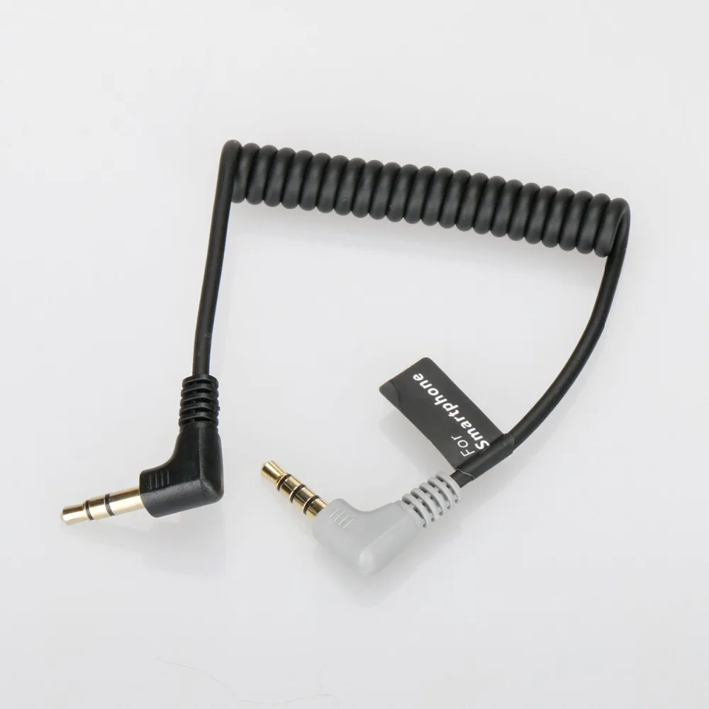 Ulanzi 3 5 мм TRS to TRRS патч кабель адаптер для RODE VideoMicro VideoMic Go BY MM1 микрофон iPhone 6