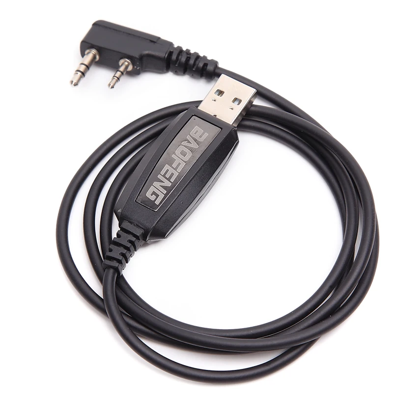 Оригинальный Baofeng UV5R USB Кабель для программирования компакт диск с драйверами CB