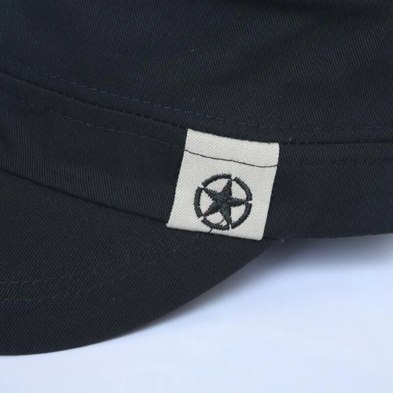 Новая модная Уличная Повседневная Военная шляпа с винтажным хлопком Gorras Planas Sailor Patrol Рабочая кепка для мужчин оптом