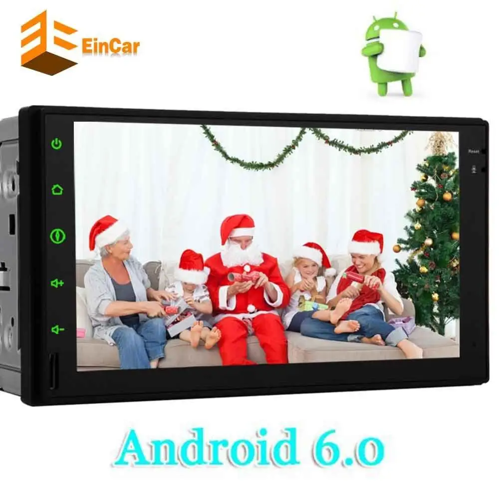 

Android 6.0 Car Stereo 4 Core 2Din 7'' Vehicle GPS Headunit In Dash Navigation Autoradio Support Bluetooth/WiFi/OBD2/Mirrorlink