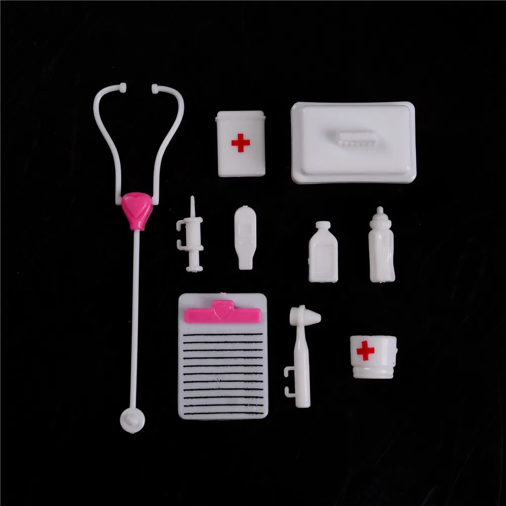 1 Set Blister Toy Plastic Medical Kit for doll Doll Accessories   TDO