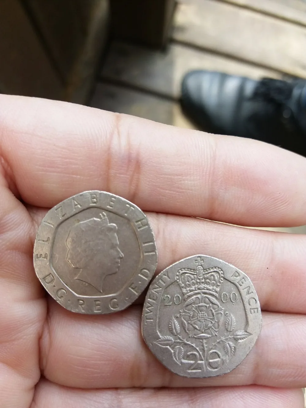 

21mm 20 Pence 1998-2008 ,100% Real Genuine Comemorative Coin,Original Collection
