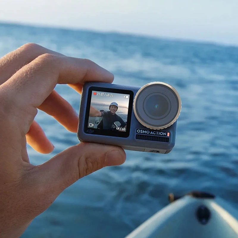 Najtaniej Ulanzi Osmo Action ND CPL filtr obiektywu dla Dji Osmo Action ND8 ND16 ND32 CPL filtry soczewek aparatu zestaw Osmo Action akcesoria