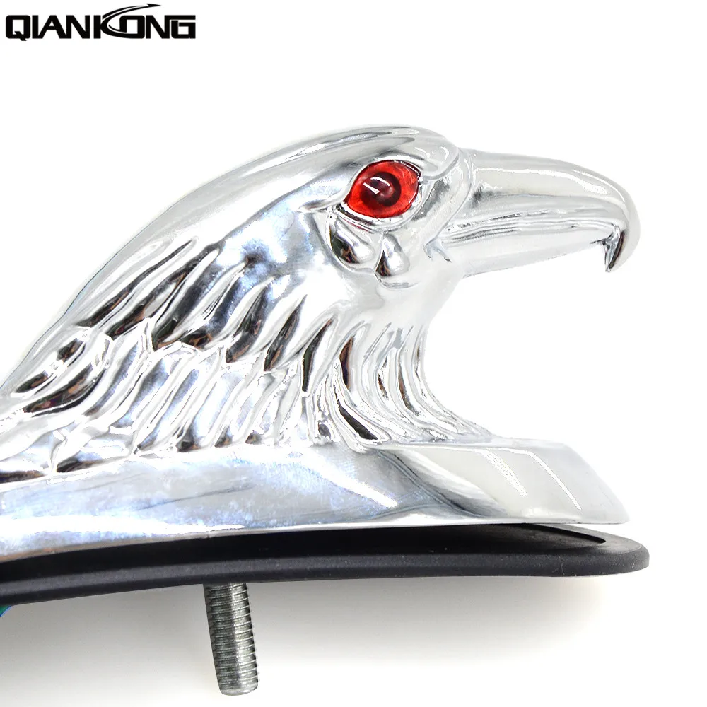 

Motorcycle Bike Front Fender Mudguard Ornament Eagle Head Statue Fender Bonnet Emblem For Kawasaki KX250F KX250 KX450F KLX450R