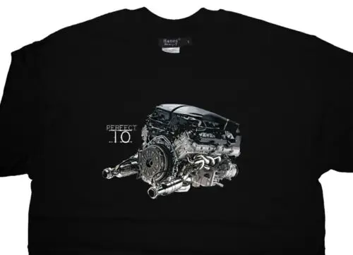 German Car M5 E60 Engine Best Quality Unique Design 2019 Summer New Arrvial Style Fashion Men Funny Tee Shirts | Мужская одежда