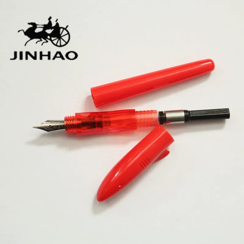 1pc/lot Shark JINHAO Fountain Pen Red SHARK Cover Fountain Pens Jinhao