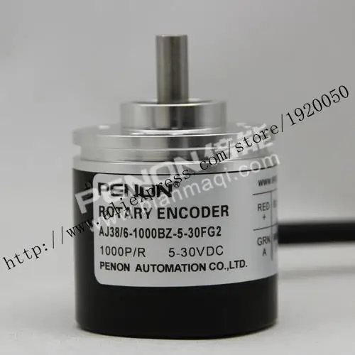 

stock AJ38 / 6-1000BZ-5-30FG2 incremental rotary encoder solid shaft is not lost