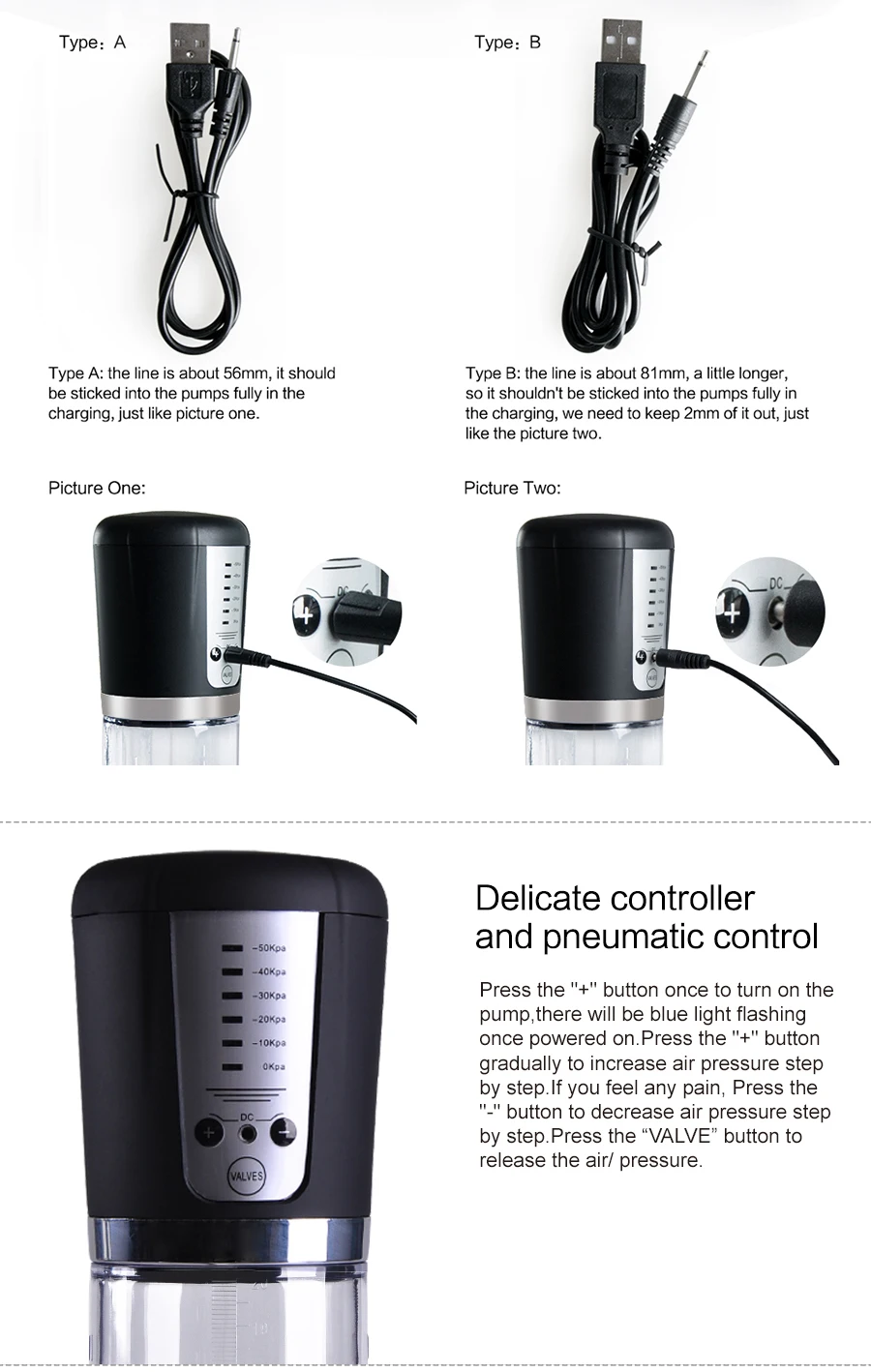 Электрический автоматический насос, перезаряжаемый от USB, увеличитель, вакуумный насос, мощный удлинитель для увеличения пениса, массаж здоровья для мужчин