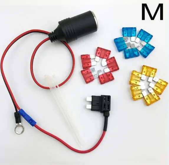 1set 30cm Car Cigarette Cigar Lighter socket 12V Extension standard