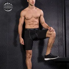 Yuerlian Hot Sale Quick Dry Gym Sport Leggings Crossfit Men’s Shorts Soccer Undercover Jogging Compression Tights Running Shorts