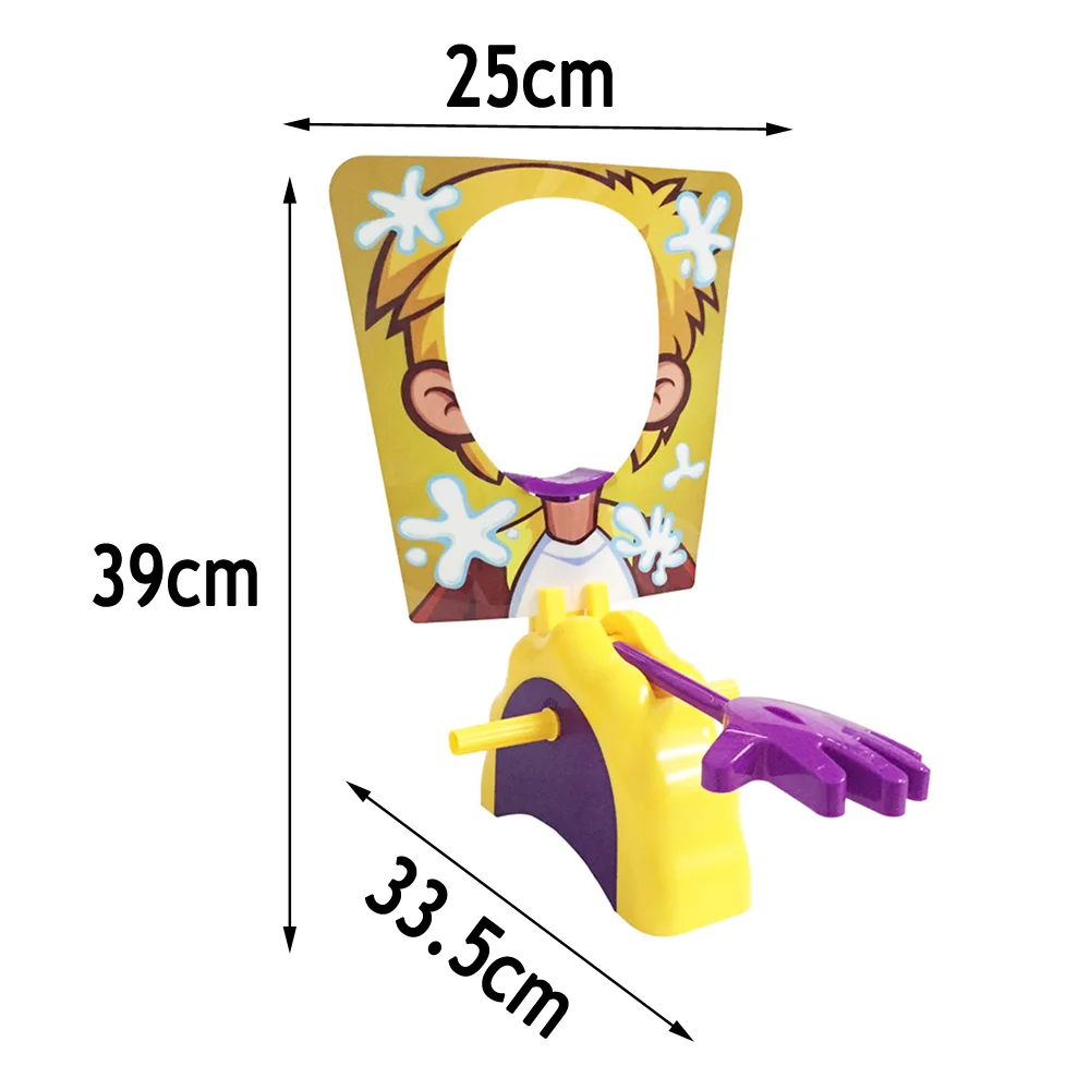 Shocker toy Cake Cream Pie In The Face Family Party Fun Game Funny Gadgets Prank Gags Jokes Anti Stress Toys For kids Gift