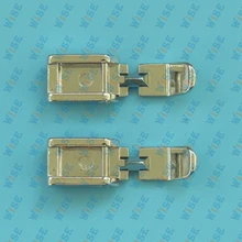 2PCS Narrow Snap on Zipper Foot Left Right fit Singer Brother Bernette Babylock Juki # CY-7306-2