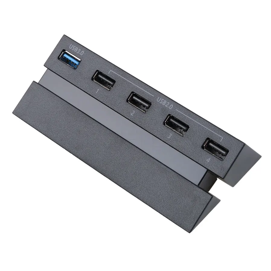 Kebidu новый 5 портовый концентратор USB 3 0 + 2 высокоскоростной адаптер для Sony PS4 Playstation